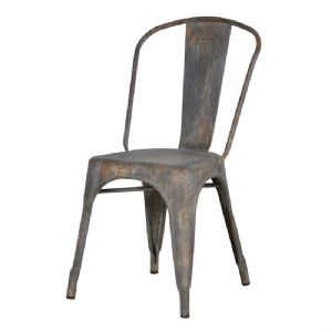 Shoreditch Tarnished Industrial Dining Chair